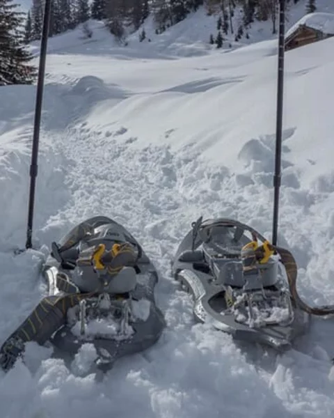 Con le ciaspole nella Val d'Ultimo