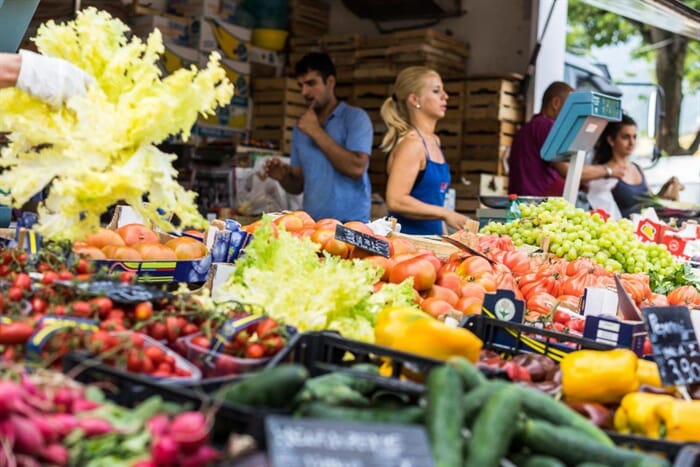 Il mercato del venerdì di Merano